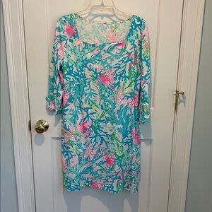 Lilly Pulitzer Pastel Floral Dress